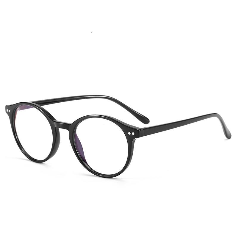 Myopia Frames Unisex Flat Glasses Pyöreät Kehykset