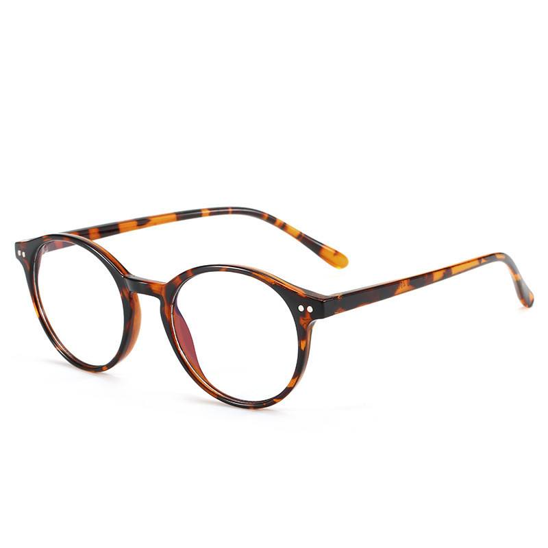 Myopia Frames Unisex Flat Glasses Pyöreät Kehykset