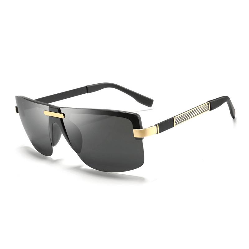 Outdoor Square Rimless Luxury Uv400 Aurinkolasit