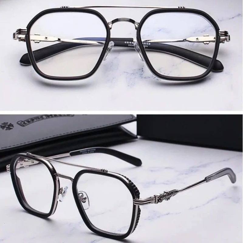 Retro Double Beam Myopia Frame -lasit