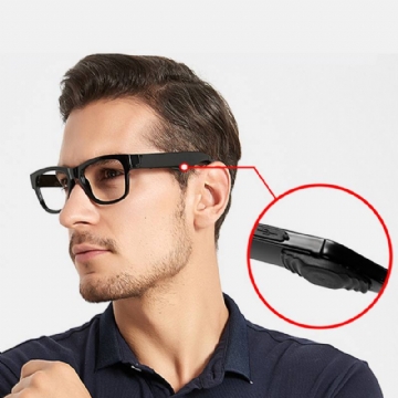 Unisex-bluetooth-kuulokkeet Anti-blue Light Intelligence Touch Outdoor Riding Plain Glasses -lasit