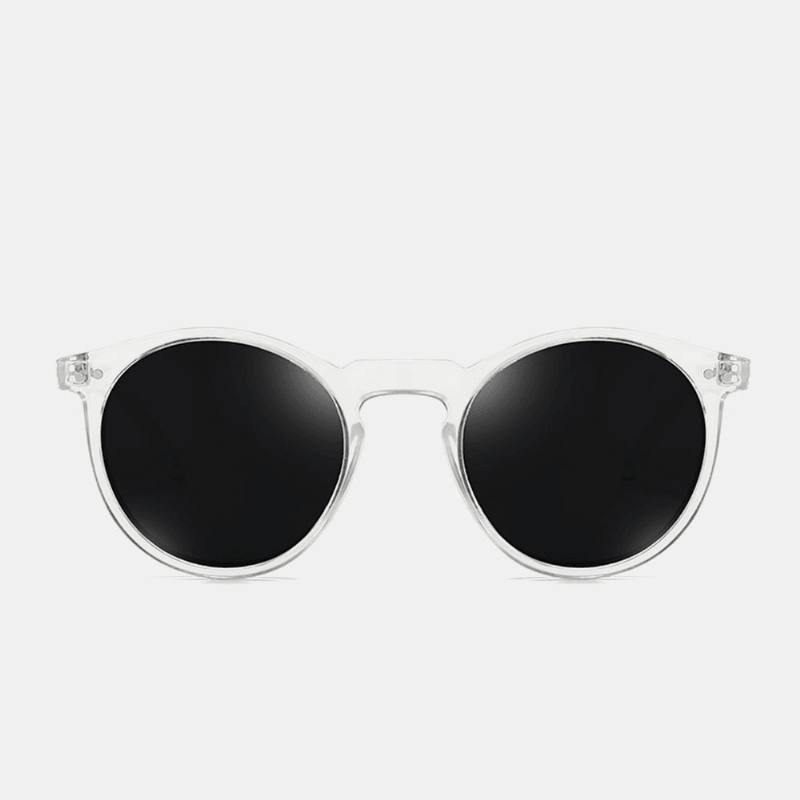 Unisex Gradient Lens -läpinäkyvät Kokokehykset Uv-suojalla Päällystetyt Aurinkolasit