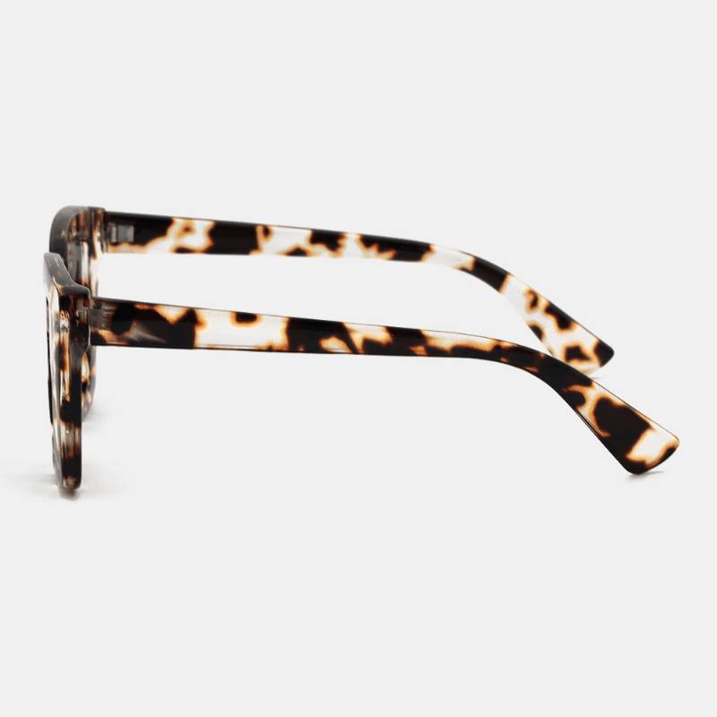 Unisex Leopard Thicken Full Frame Rento Uv-suojalasit