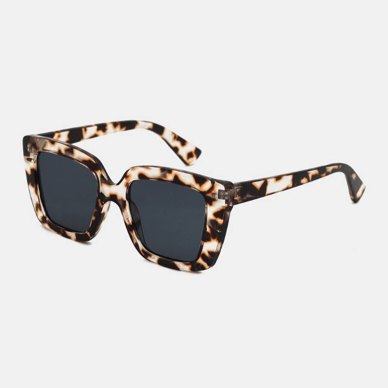 Unisex Leopard Thicken Full Frame Rento Uv-suojalasit