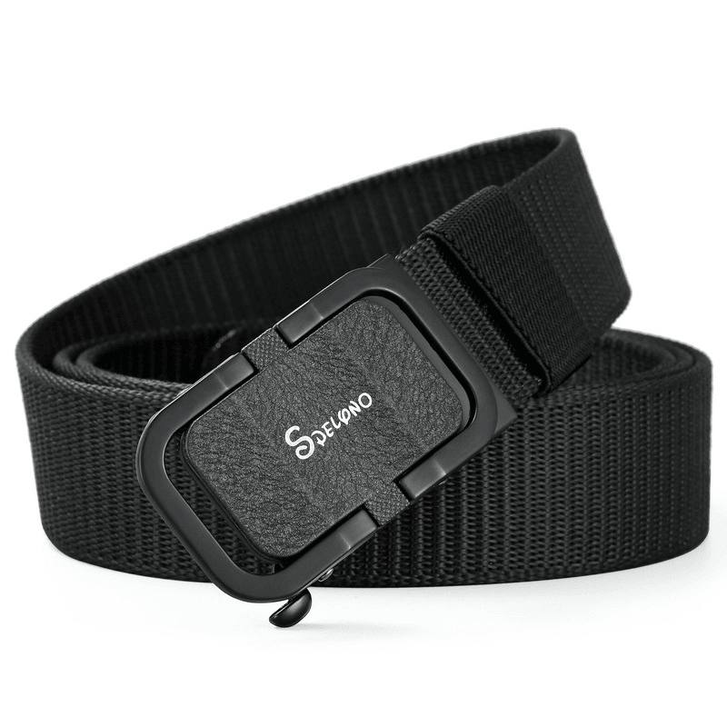 Automaattinen Solkivyö Nylon Canvas Belt Outdoor Rento Pants Belt