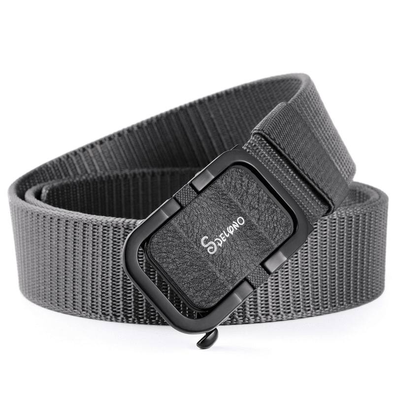 Automaattinen Solkivyö Nylon Canvas Belt Outdoor Rento Pants Belt