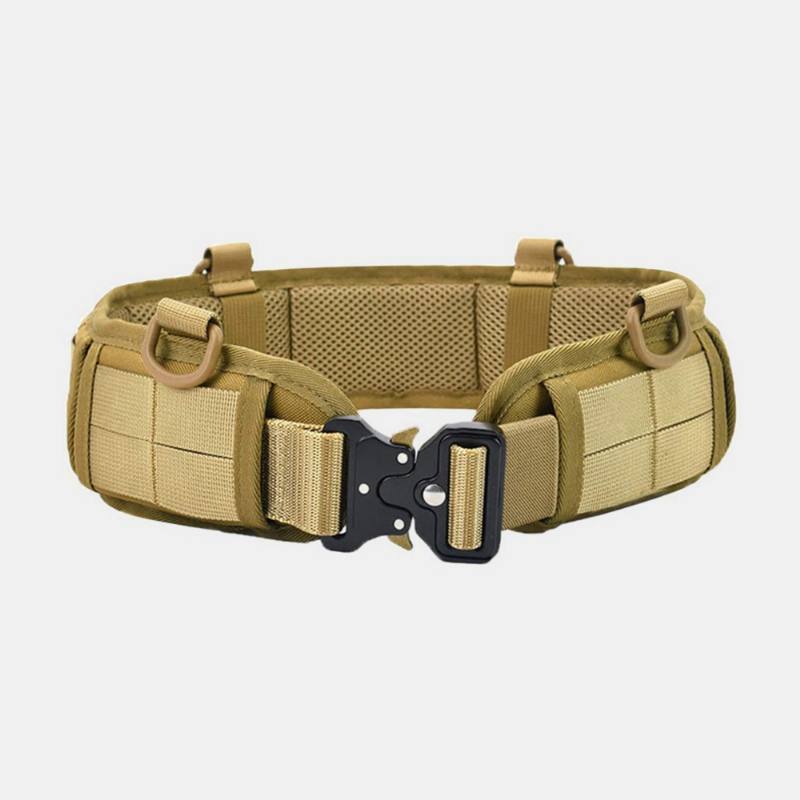 Miesten Nylon Outdoor Tactical Monitoiminen Naamiointi Harjoitushousujen Vyö