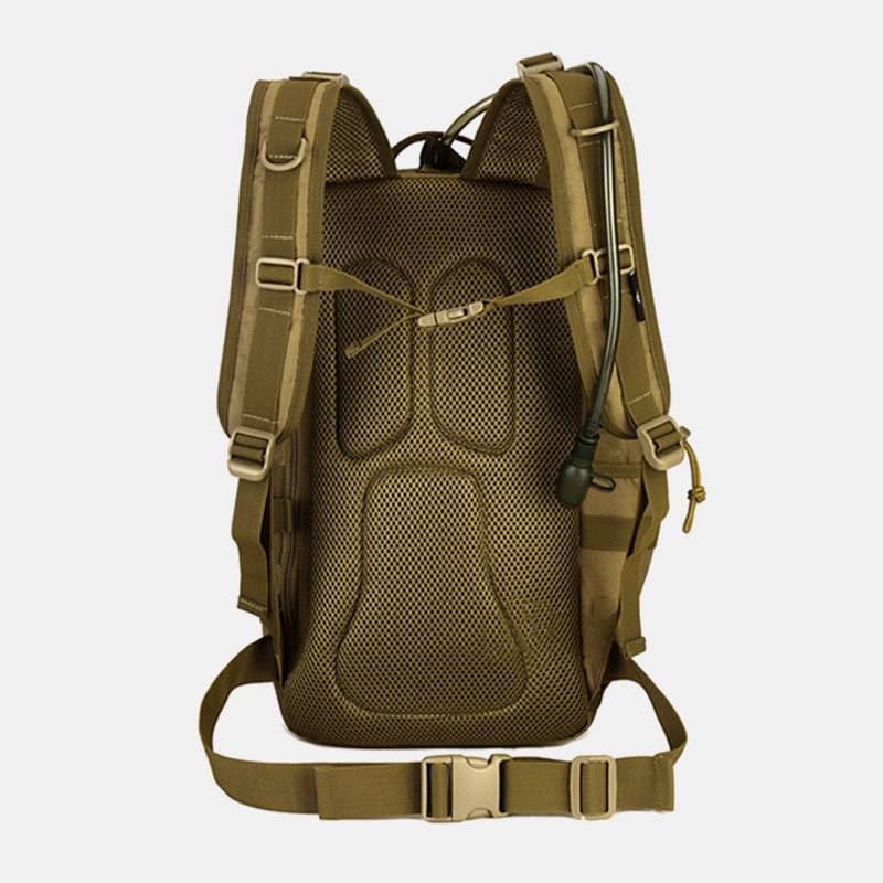 Miesten Canvas Naamiointi Tactical Outdoor Kiipeily Matkailu Ratsastus Retkeilyreppu