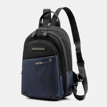 Miesten Monitoimireppu Vedenpitävä Multi-carry Crossbody Bag -reppu