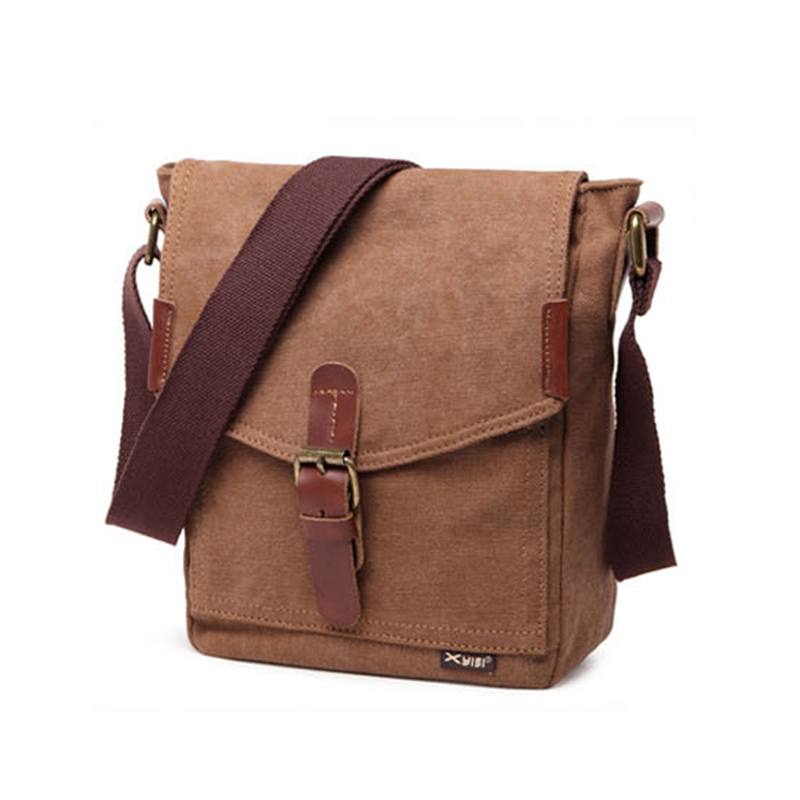 Canvas Leisure Olkalaukku Messenger Bag Miehille