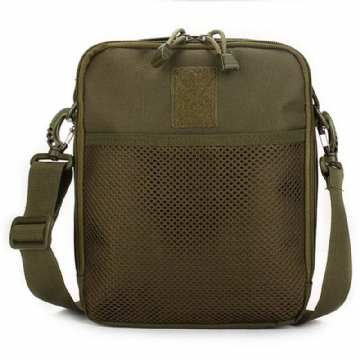 Miehet Naiset Nylon Sport Outdoor Tactical Army Ipad Olkalaukku Crossbody