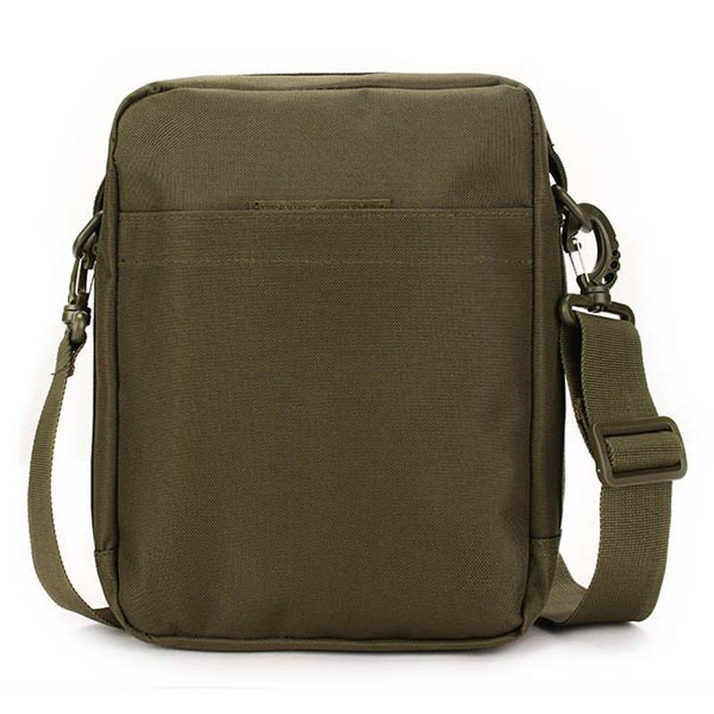 Miehet Naiset Nylon Sport Outdoor Tactical Army Ipad Olkalaukku Crossbody