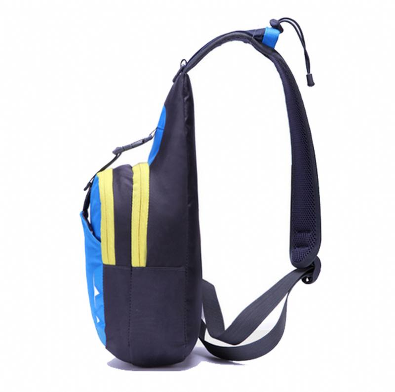 Miehet Naiset Nylon Vedenpitävä Crossbody Laukku Outdoor Sport Rento Rintalaukku