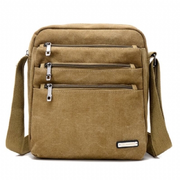 Miesten Canvas Outdoor Leisure Crossbody Laukut