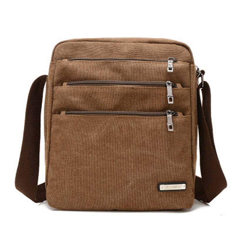 Miesten Canvas Outdoor Leisure Crossbody Laukut