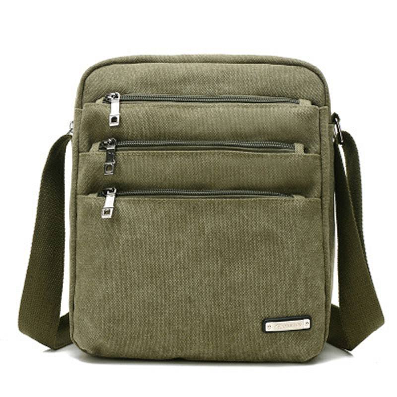 Miesten Canvas Outdoor Leisure Crossbody Laukut