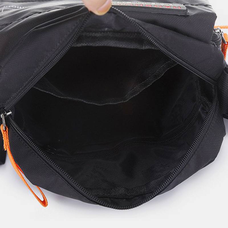 Miesten Muoti Ulkoilulaukku Nylon Vedenpitävä Olkalaukku Crossbody Laukku