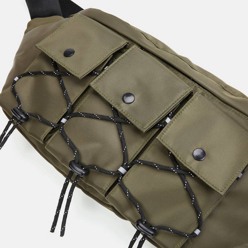 Miesten Naisten Muoti Multi-pocket Kevyt Olkalaukku Crossbody Bag