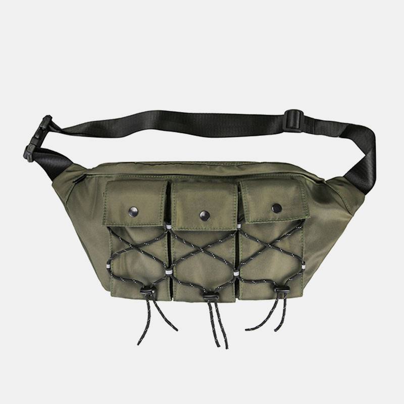 Miesten Naisten Muoti Multi-pocket Kevyt Olkalaukku Crossbody Bag