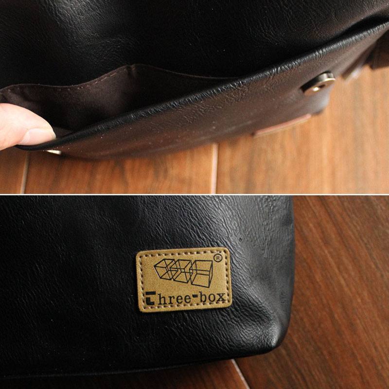 Miesten Pu-nahka Takaisin Varkaudenesto Tasku Crossbody Laukut Rento 6.5 Tuuman Puhelinlaukku Messenger Bag Olkalaukku Matkalaukku