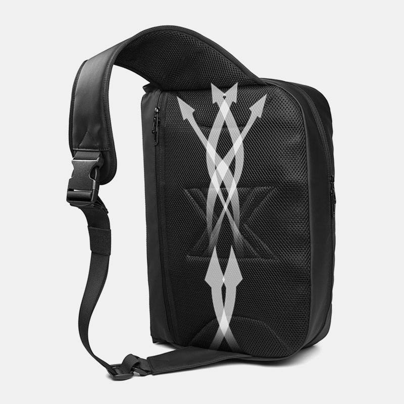 Miesten Pvc Vedenpitävä Suuri Kapasiteetti Crossbody Laukku Monitoiminen 15.6 Tuuman Kannettavan Tietokoneen Salkut Messenger-olkalaukku