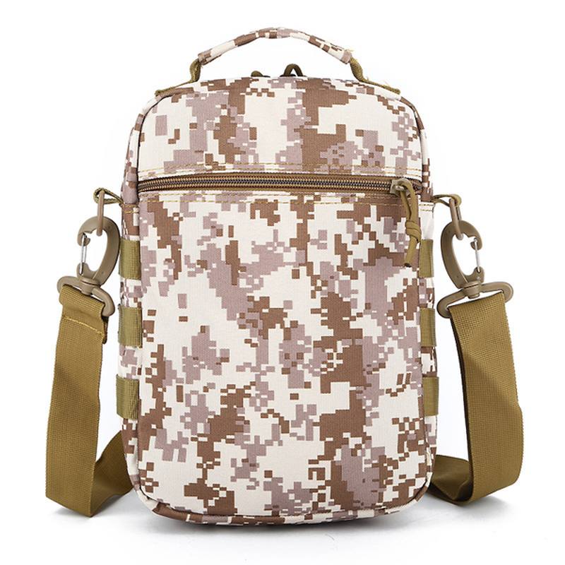 Miesten Tactical Crossboby Laukku Naamiointi Vedenkestävä Outdooors Sholder Bag Käsilaukku