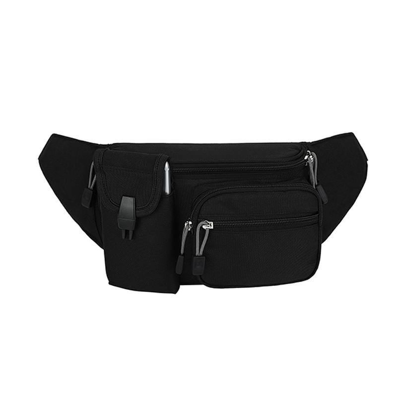 Miesten Vedenpitävä Vyötäröpakkaus Outdoor Sport -matkalaukku Crossbody-laukku