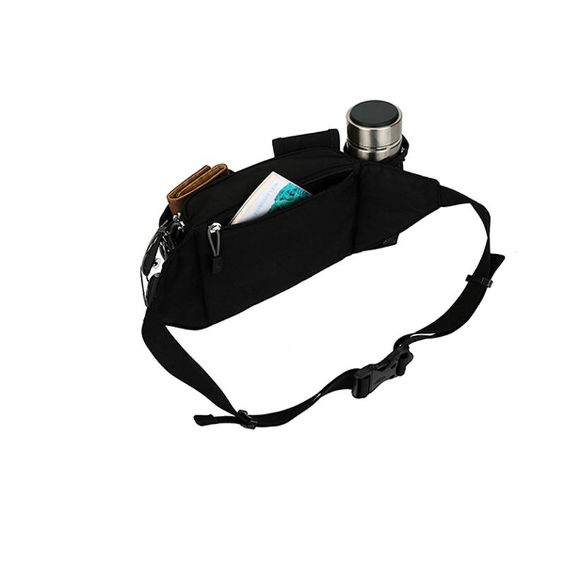 Miesten Vedenpitävä Vyötäröpakkaus Outdoor Sport -matkalaukku Crossbody-laukku