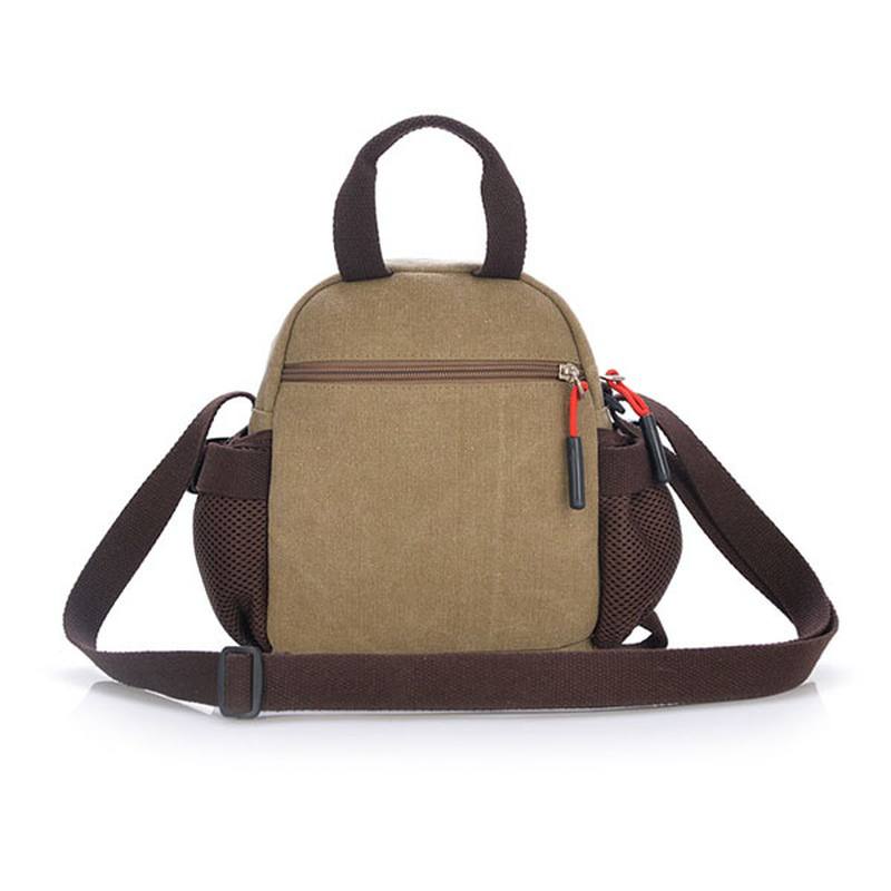 Naiset Miehet Rento Canvas Crossbody Laukut Kevyet Käsilaukut Outdoor Olkalaukut