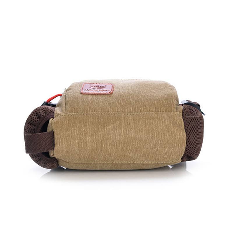 Naiset Miehet Rento Canvas Crossbody Laukut Kevyet Käsilaukut Outdoor Olkalaukut