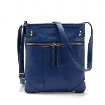 Naiset Vintage Messenger Laukut Tytöt Rento Olkalaukut Retro Crossbody Laukut