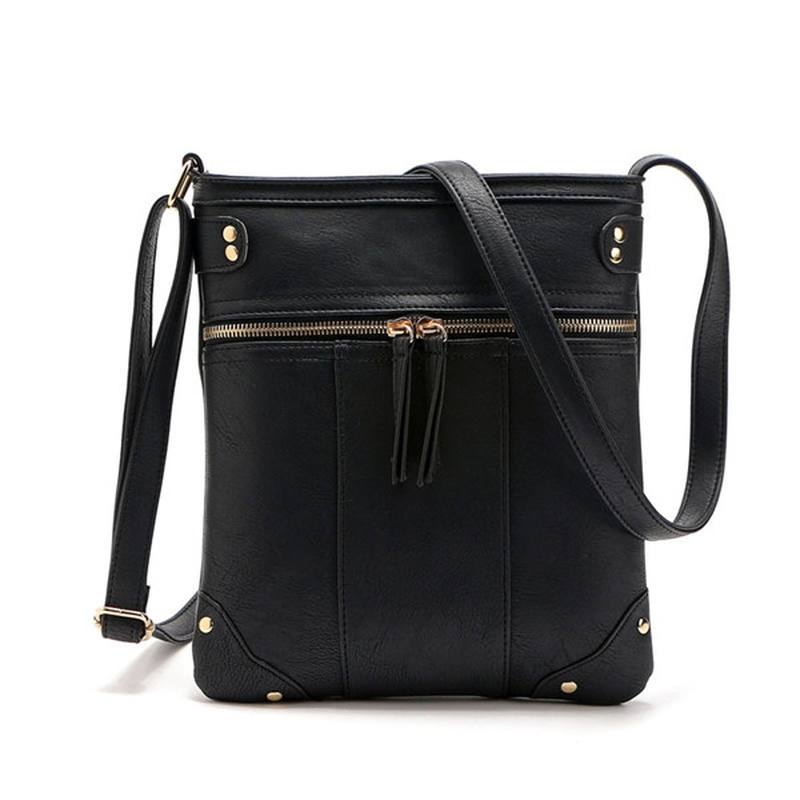 Naiset Vintage Messenger Laukut Tytöt Rento Olkalaukut Retro Crossbody Laukut