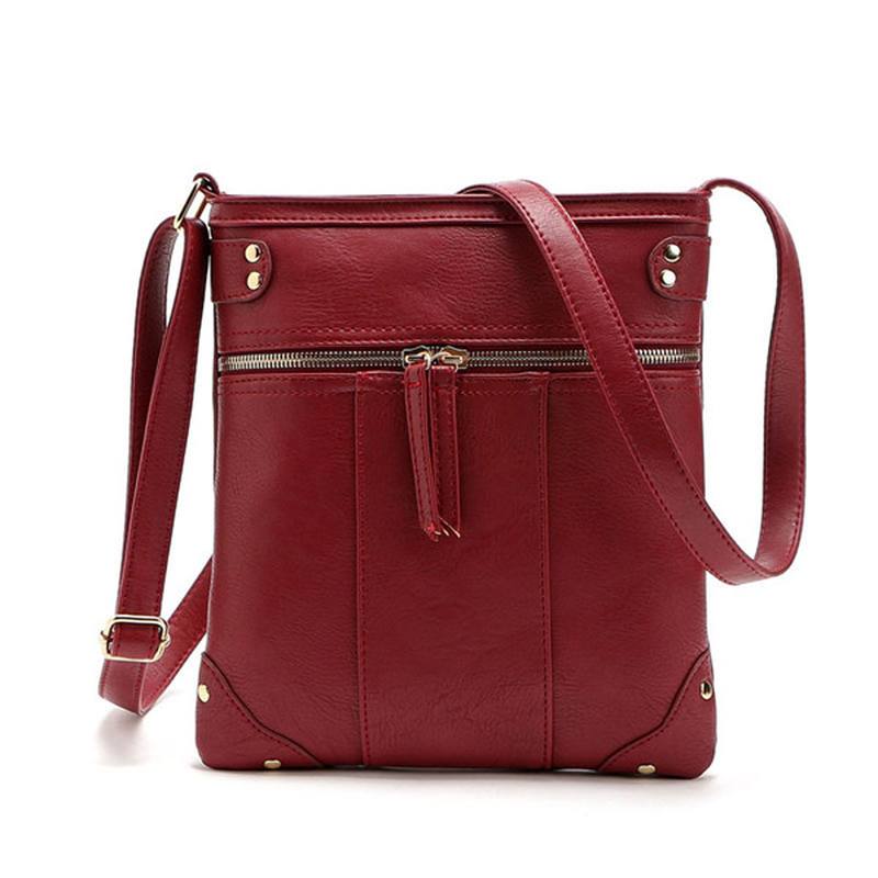 Naiset Vintage Messenger Laukut Tytöt Rento Olkalaukut Retro Crossbody Laukut