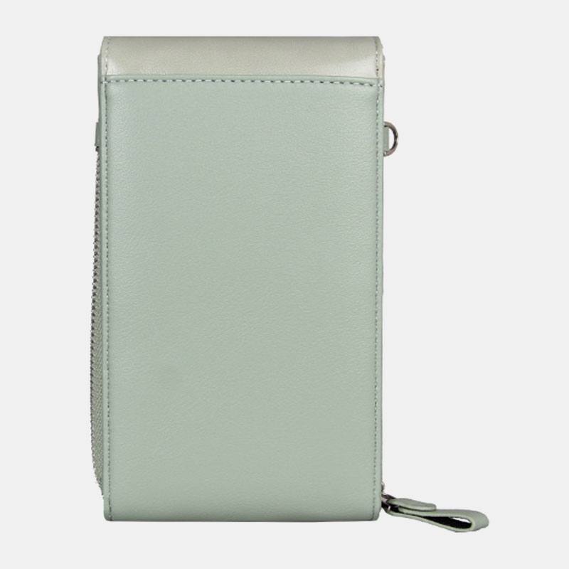 Naisten 8 Card Slot -puhelinlaukku Solid Crossbody -laukku Olkalaukku