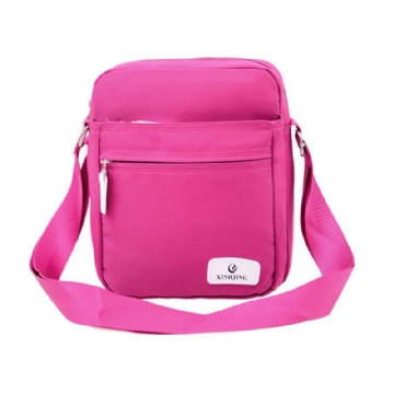 Naisten Canvas Outdoor Sport Rento Olkalaukku Crossbody