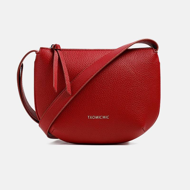 Naisten Kiinteä Pu Crossbody Bag Kainalolaukku