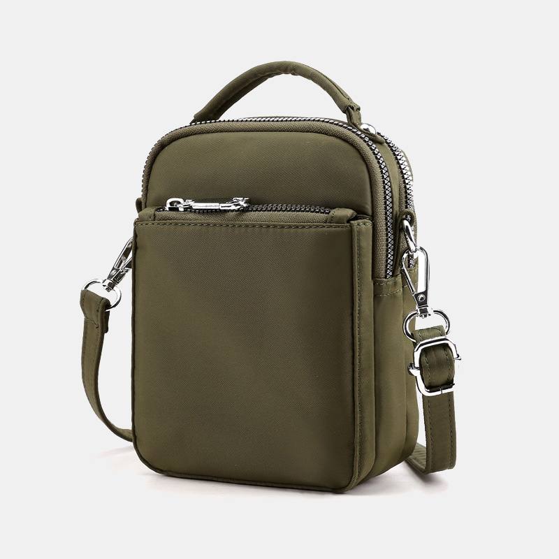 Naisten Mini Pieni Kevyt Olkalaukku Crossbody Bag Puhelinlaukku