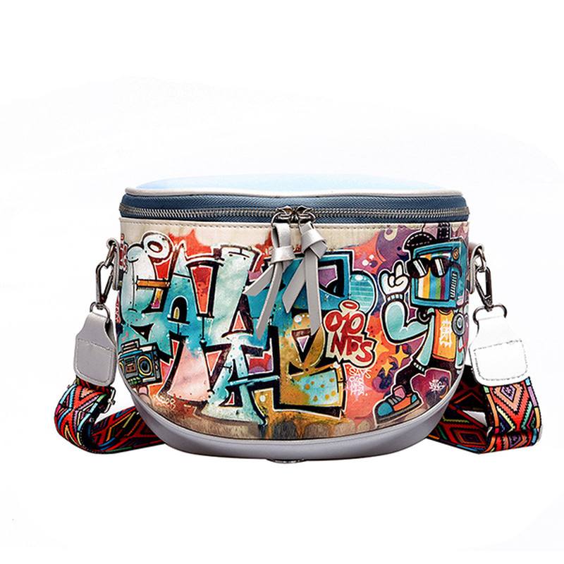 Naisten Muoti Multi-carry Bag Hip-hop Crossbody -laukku