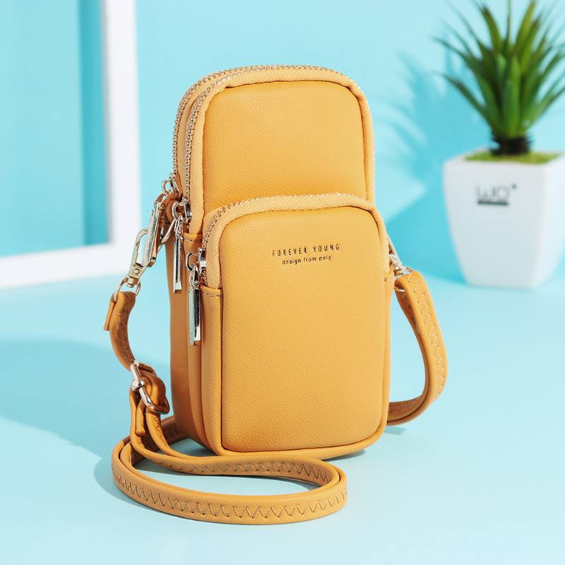 Naisten Muoti Solid Phone Laukku Rento Crossbody Laukku