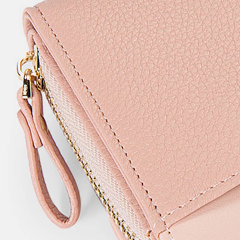 Naisten Pu Cha 6.3 Tuuman Puhelin Yksikirjaiminen Crossbody Laukku