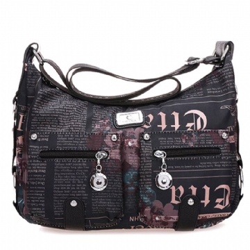 Nylon Light Rento Painatus Crossbody Bag Ostoskassit