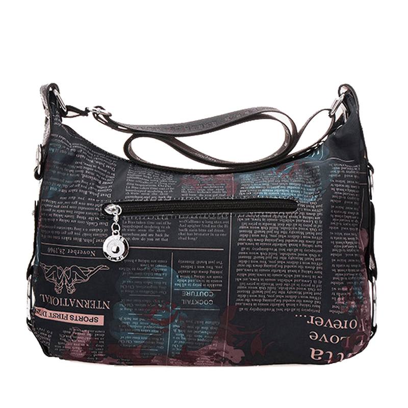 Nylon Light Rento Painatus Crossbody Bag Ostoskassit