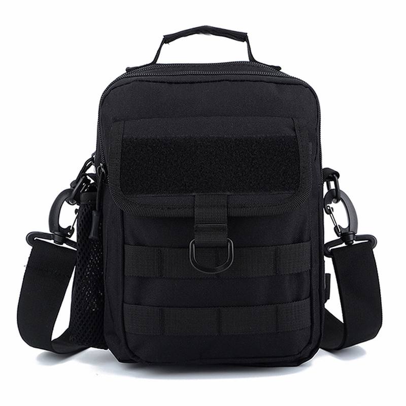 Outdoor Sport Tactical Crossbody Olkalaukku Miehille