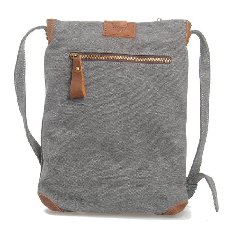 Retro Canvas Aitoa Nahkaa Messenger Laukut Rennot Olkalaukut Crossbody Laukut