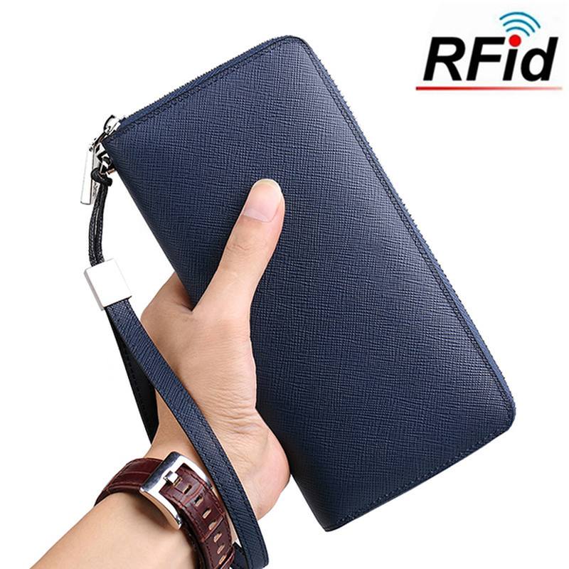 Blocking Secure Card Wallet Clutch Zip Card Holder -kotelo Johon Mahtuu 35 Korttia