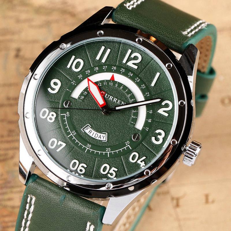 Rento Style Miesten Rannekello Kalenteri Quartz Movement Watch