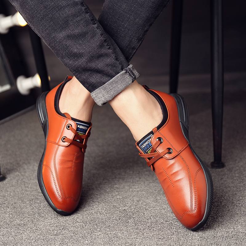 Miesten Microfiber Business Rento Oxfords