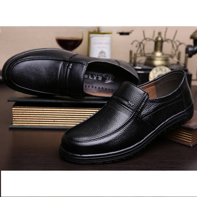 Retro Pure Color Liukumaton Rento Business Oxfords