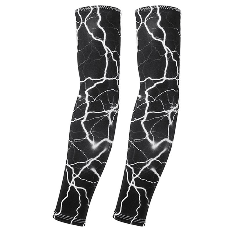 1pair Miesten Outdoor Sports Nopeasti Kuivuva Ratsastusvarsi Sleeve