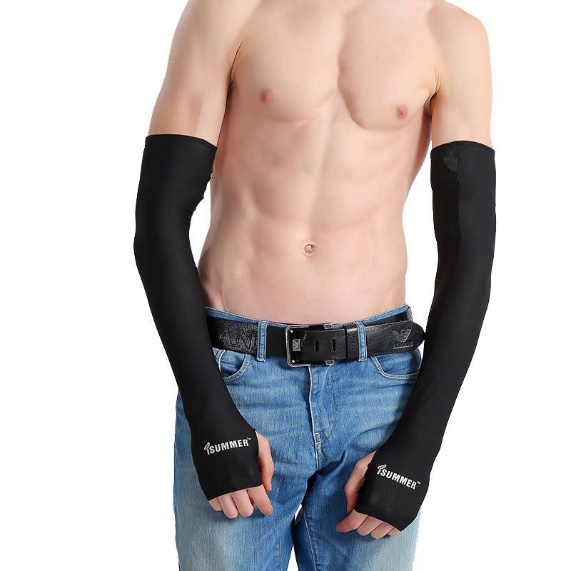 Miehet Naiset Anti-uv Arm Cooling Sleeves Käsineet